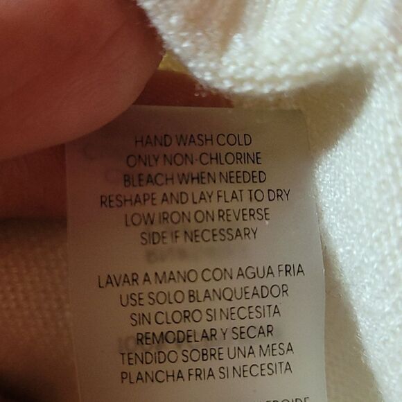 Calvin Klein woman's color block sweater size small - Picture 7 of 7